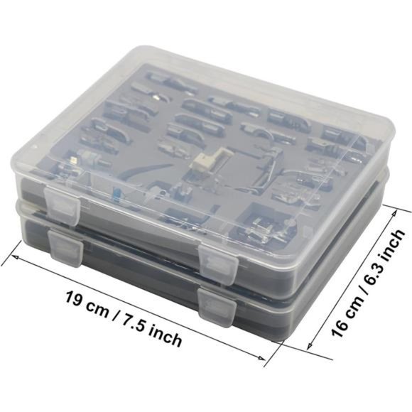 52pcs Sewing Machine Sewing Foot Presser Foot Presser Feet Set with Manual - Picture 6 of 7